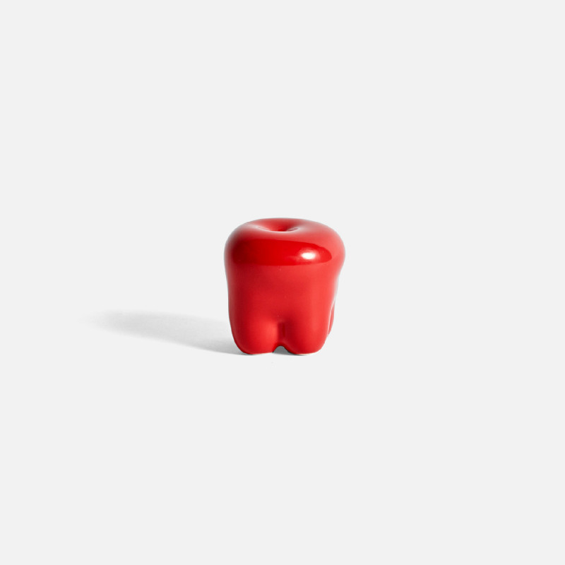 Belly Button Sculpture - Red