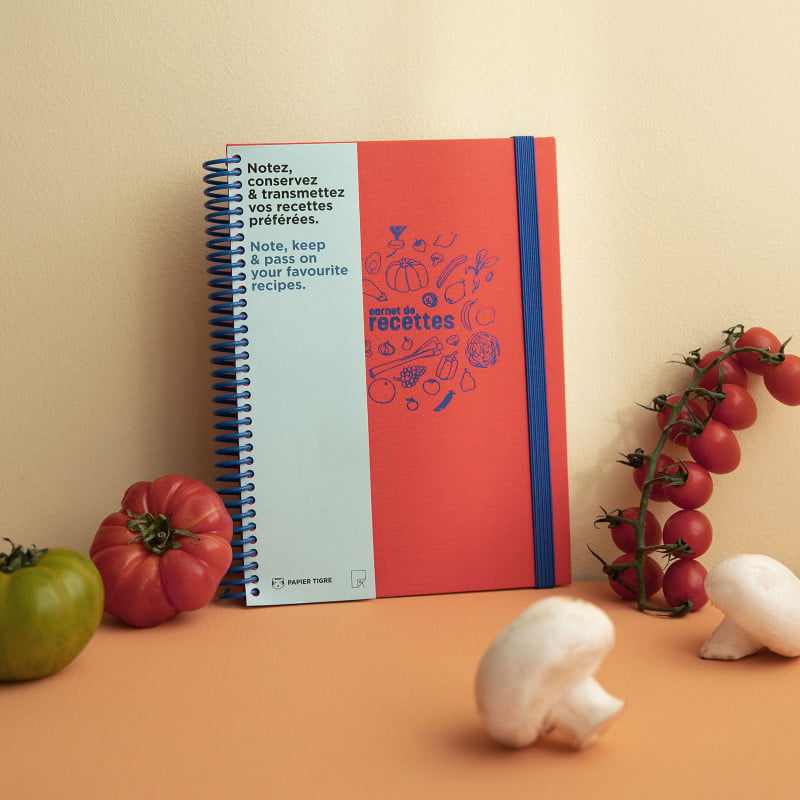 Recipe Notebook - Coral