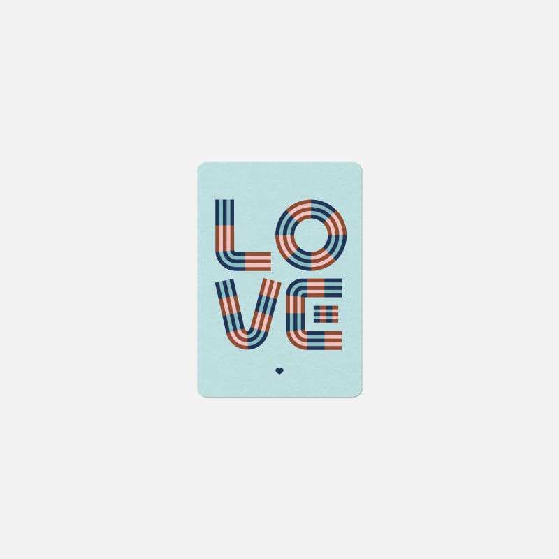 A6 Card - Love Nevada