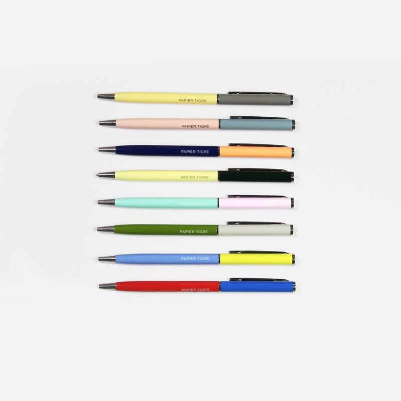 Set of 8 Ballpoint Pens