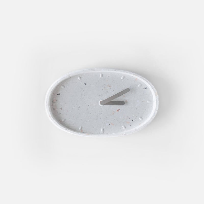 Paper Clock - Grey