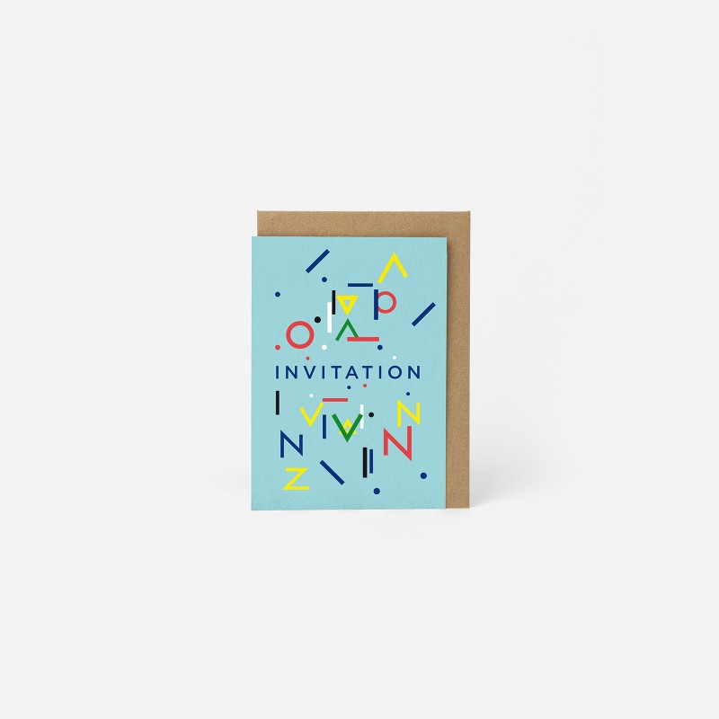 A6 Greeting Card - Invitation