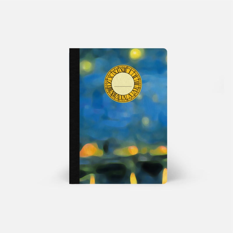A5 Notebook - Starry Night