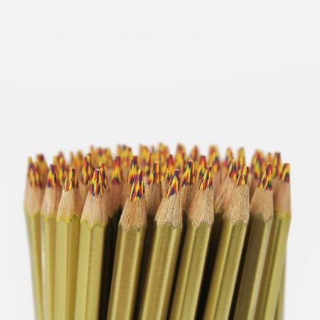 Crayon Multicolore - doré