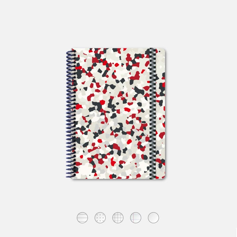 Notebook A5 - Terrazzo Blanc