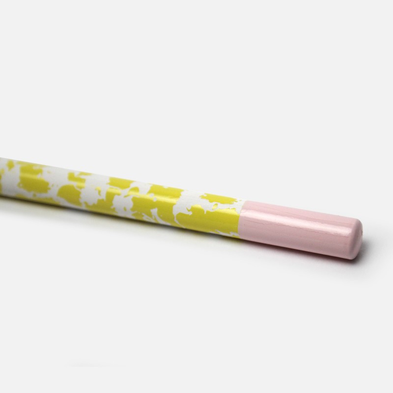 Pencil - Yellow Marbled