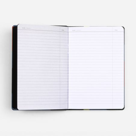 A6 Canvas Notebook - Canal