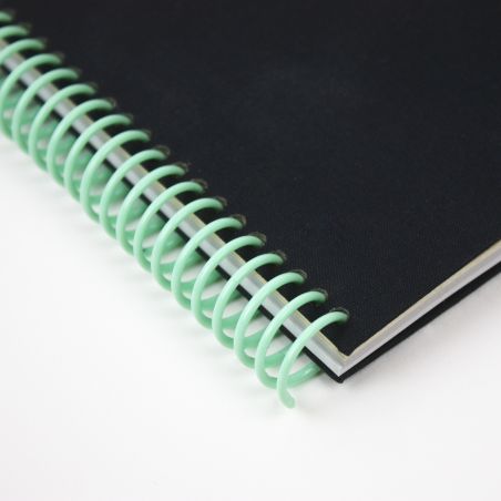 A5 plain canvas notebook - Gotham