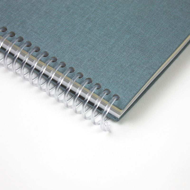 A5 plain canvas notebook - Jean's