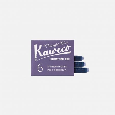 Box 6 cartridges Midnight Blue Kaweco