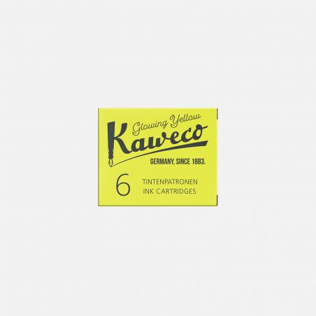 Box of 6 Fluo cartridges Kaweco