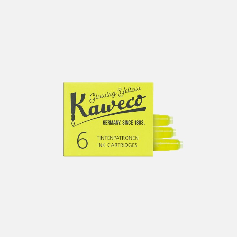 Box of 6 Fluo cartridges Kaweco