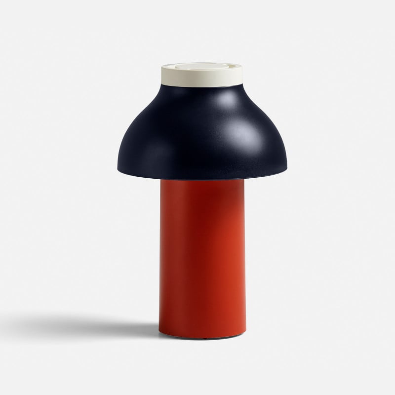 Lamp Pierre Charpin - Red/Navy